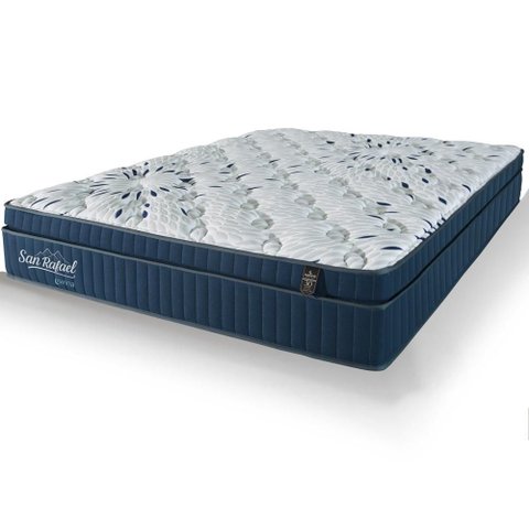 Colchão King Size San Rafael Molas Ensacadas Euro Pillow 193x203x38cm - Macio