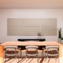 Ver imagem 2 de Painel Acústico Absorvedor Decorativo 120x60 Soft Linho Maestra Acústica:bege