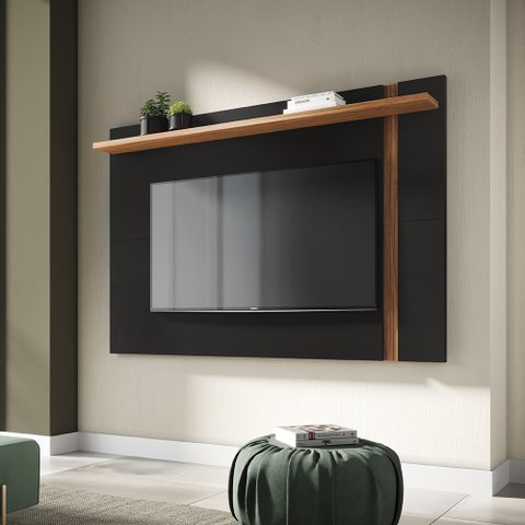 Painel Extensível para Tv até 60 Polegadas 108cmx180cm 1 Prateleira Leme