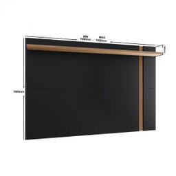 Painel Extensível para Tv até 60 Polegadas 1 Prateleira Leme - 3