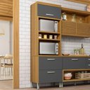 Ver imagem 1 de Paneleiro Torre Quente 2 Portas 1 Gaveta Princesa