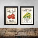 Ver imagem 2 de Kit 2 Quadros Vintage para Decorar Cozinha 33x24cm:moldura Preta