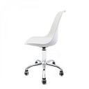 Ver imagem 4 de Cadeira Escritório Eames Estofada Saarinen PP Base Aço Cromado