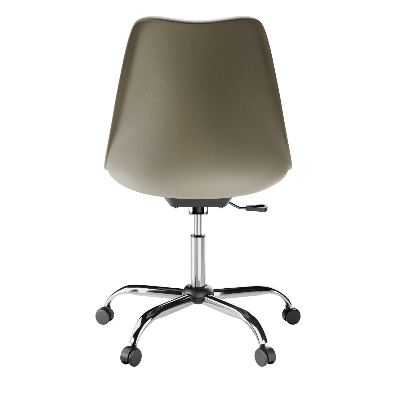 Cadeira para Escritório Eames Estofada Saarinen PP Base Aço Cromado - 5