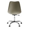 Cadeira Escritório Eames Estofada Saarinen PP Base Aço Cromado - 5
