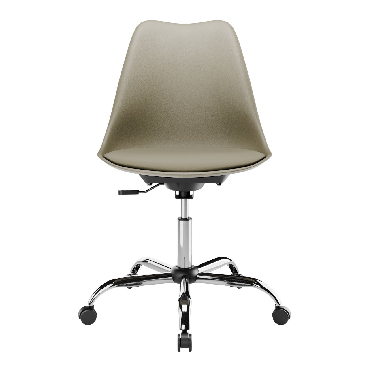 Cadeira para Escritório Eames Estofada Saarinen PP Base Aço Cromado - 4