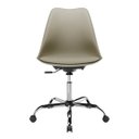 Ver imagem 4 de Cadeira Escritório Eames Estofada Saarinen PP Base Aço Cromado