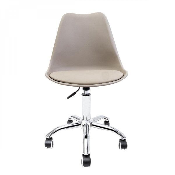 Cadeira para Escritório Eames Saarinen PP com Rodízio - 5