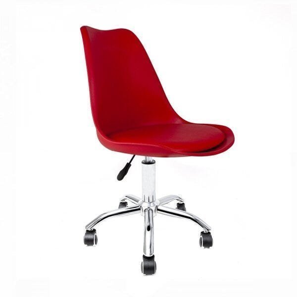 Cadeira para Escritório Eames Saarinen Base Cromada Empório Tiffany - 1