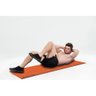 Tapete Speed Training para Rolo de Treino de Bike Cinza e Laranja 66x185cm Casa Dona - 3