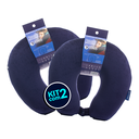 Ver imagem 1 de Kit 2 Almofadas de Pescoço Tradicional Sonos Azul