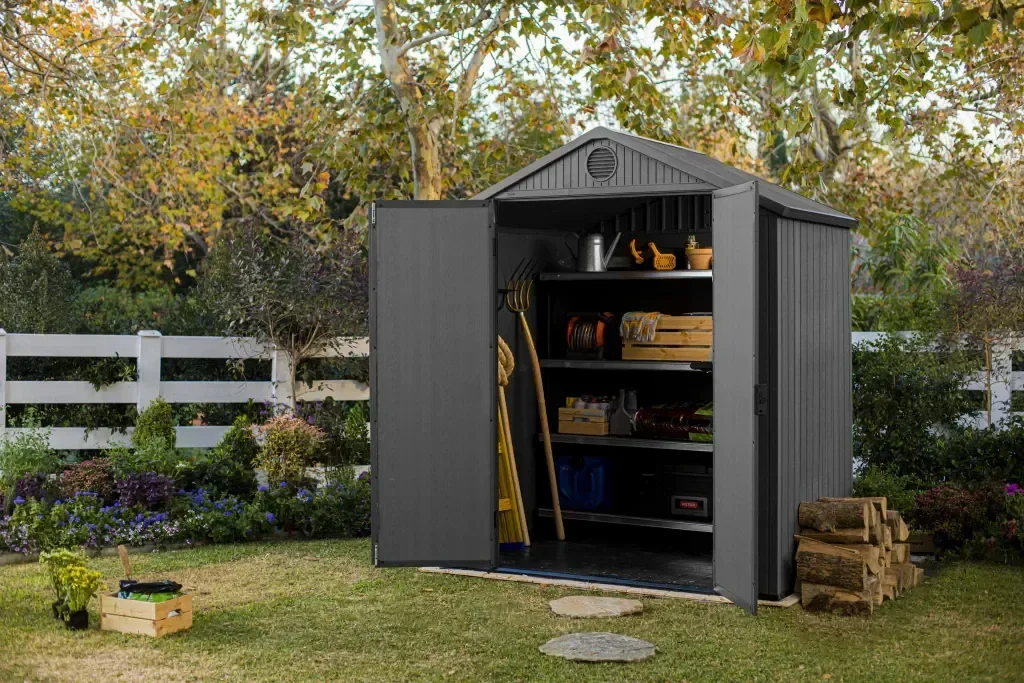 Ver imagem 3 de Depósito de Jardim Darwin 1,8m X 1,2m – Keter