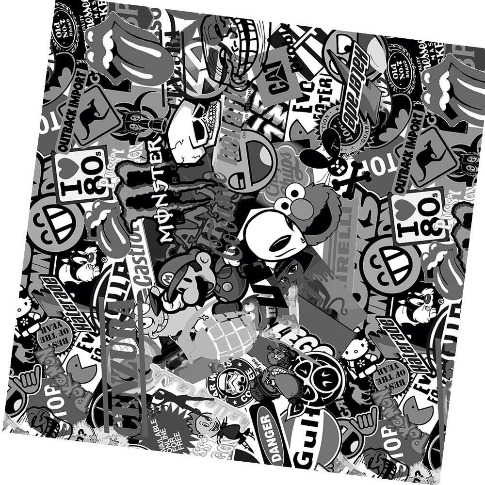 Adesivos Sticker Bomb Mod - 10-Grande 100x150cm - 2