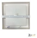 Ver imagem 4 de Painel Led Recuado de Sobrepor 24w Plafon Quadrado Bivolt - Branco - Branco Neutro 4000k - 110v/220v