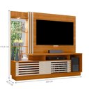 Ver imagem 3 de Home para TV Th Shop para TV 60 Polegadas MDP com Luminaria LED Cinamomo Off White Casah