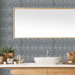 Pastilha Adesiva Aluminio Decoração Banheiro Cozinha Quad Pe - 4