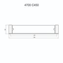 Ver imagem 2 de Porta Shampoo Fani Horus Cromado 4700 C450