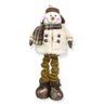 Boneco de Neve Decor C/casaco de Pele 52cm - 1