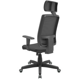 Cadeira Escritório Presidente Ergonômica NR17 com Relax Tela Mesh Brizza - 3