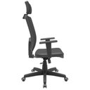 Ver imagem 4 de Cadeira Escritório Presidente Ergonômica NR17 com Relax Tela Mesh Brizza