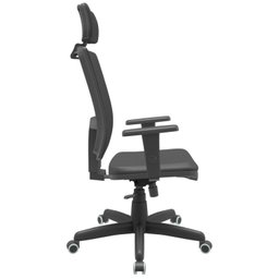 Cadeira Escritório Presidente Ergonômica NR17 com Relax Tela Mesh Brizza - 4