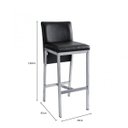 Ver imagem 3 de Banqueta Base Cromada Nápoles 