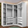 Closet Modulado Safira 009 Clic Moveis - 1