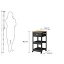 Ver imagem 5 de Carrinho Churrasco Ditália BA-130 cor:preto