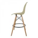 Ver imagem 4 de Banqueta Alta com Encosto Eames Dsw Bege/Fendi