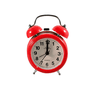 Relógio Despertador de Mesa Vermelho - Imporiente Yins - 2