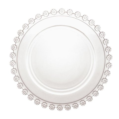 Sousplat 32Cm Cristal Daisy - Wolff