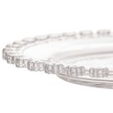 Ver imagem 3 de Travessa / Souplat de Cristal Daisy 32cm | Casa Del Grande