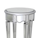 Ver imagem 3 de Mesa Auxiliar Espelhada 83x50cm para Sala de Estar e Living