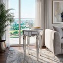 Ver imagem 2 de Mesa Auxiliar Espelhada 83x50cm para Sala de Estar e Living