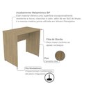 Ver imagem 3 de Escrivaninha para Escritório 100cmx47cm