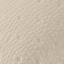 Ver imagem 4 de Kit Cobre Leito Colcha Craft Queen 3 Peças Percal 300 Fios Dupla Face Texturizado - Bege