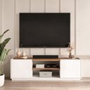Ver imagem 5 de Rack Moscou com Rodapé 107cm para TV 43" Byhouse