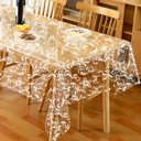 Ver imagem 1 de Toalha Mesa Plástico Transparente 2 Lugares 1,00x1,40 M1