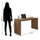 Ver imagem 3 de Mesa para Computador Gávea e Livreiro Office Freijó - Móveis Leão