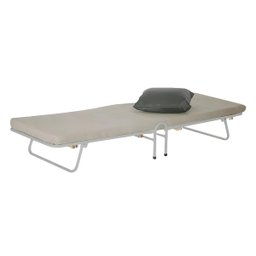 Cama Dobrável Colchão Incluso Solteiro Resistente Aço - 2