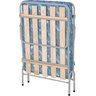 Cama Dobrável Colchão Incluso Solteiro Resistente Aço - 3