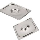 Ver imagem 2 de Tampa para Cuba Gastronômica Gn Inox 1/6 Buffet Restaurante