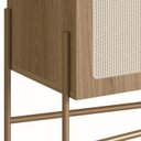 Ver imagem 7 de Conjunto Para Sala 3 Peças Palhinha 28929x28930x28936 Linha Oslo Hanover Artesano
