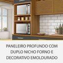 Ver imagem 7 de Cozinha 05 Peças Ripado Nesher Princesa Gourmet 100% Mdf