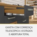 Ver mais imagens de Cozinha 05 Peças Ripado Nesher Princesa Gourmet 100% Mdf