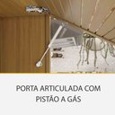 Ver imagem 2 de Cozinha 05 Peças Ripado Nesher Princesa Gourmet 100% Mdf