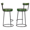 Ver imagem 4 de Kit 4 Banquetas Miami 96cm Couríssimo Verde - Salaone