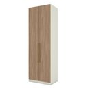 Ver imagem 1 de Armário 2 Portas 3 Gavetas New Predileto Areia Jequitibá - Henn