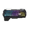 Teclado Gamer Warrior Zuberi Superfície Metal Led - Tc210out [reembalado] Tc210out - 2