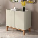 Ver imagem 1 de Buffet Aparador Flip 0,90 2 Portas Sala - 3 Cores:off White